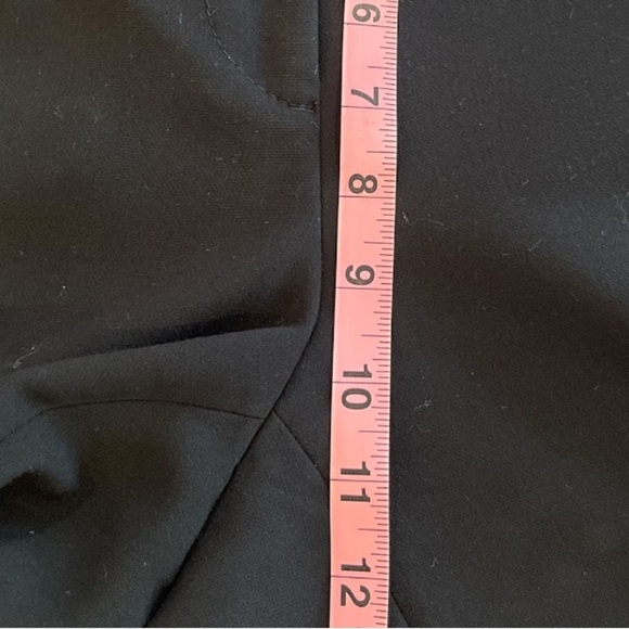 LOFT Julie Size 8 Black Pleated Trousers Pants - Picture 4 of 9